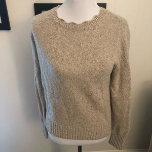 Club Monaco Oatmeal sweater size M